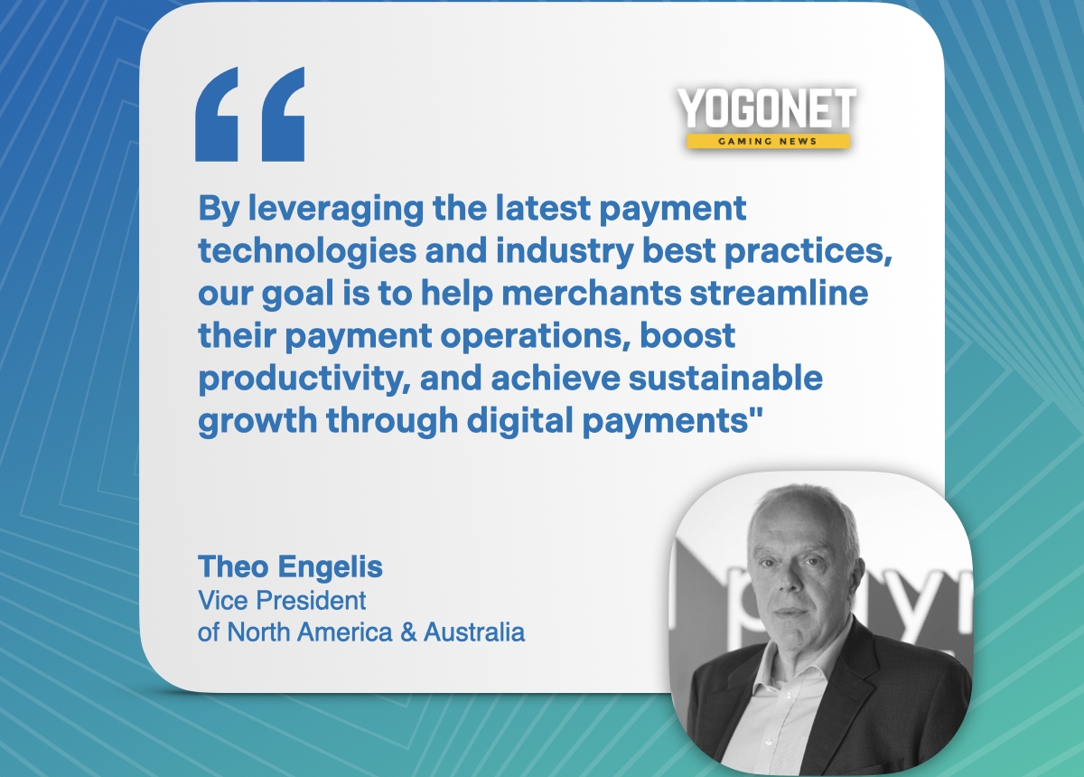 Theo Engelis: &#8220;We are excited to share our vision for the future of payments in the gaming sector at G2E&#8221;