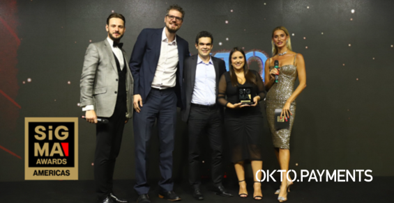 OKTO PAYMENTS Wins Best Online Payment Services 2024 at the SiGMA Americas Awards